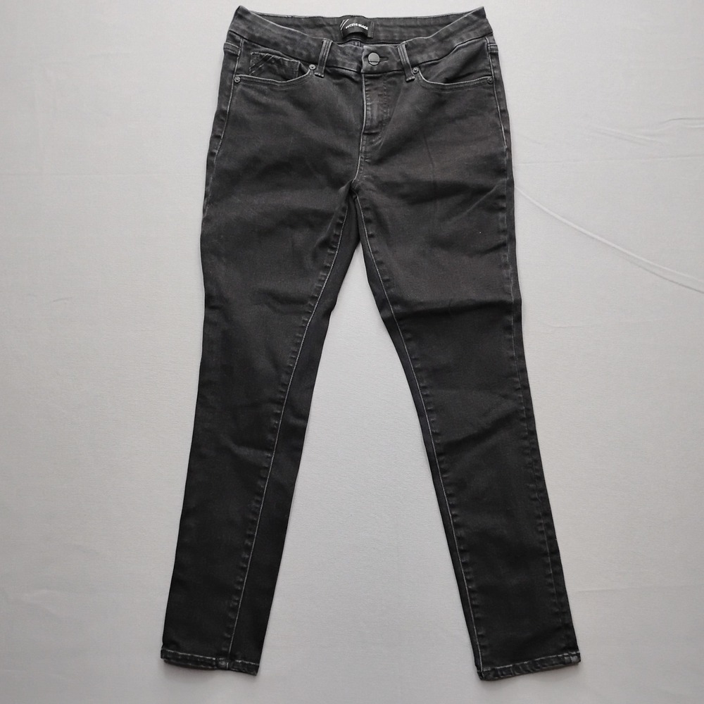 Buckle Black Fit No. 53 Ankle Skinny Jeans in Black Size 28x27